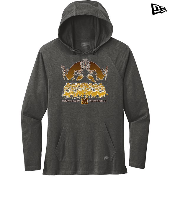 Mililani HS Football Unleashed - New Era Tri-Blend Hoodie