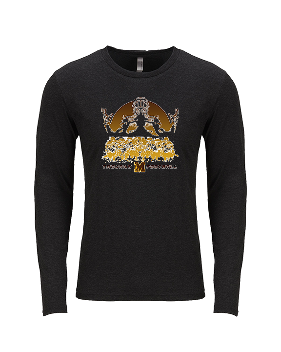 Mililani HS Football Unleashed - Tri-Blend Long Sleeve