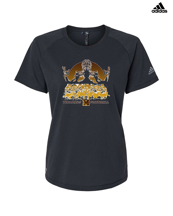 Mililani HS Football Unleashed - Womens Adidas Performance Shirt