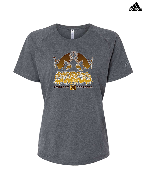 Mililani HS Football Unleashed - Womens Adidas Performance Shirt