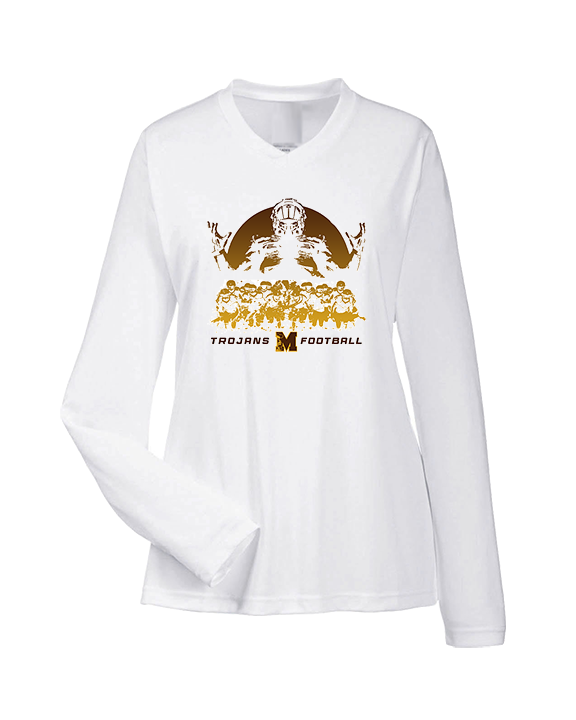 Mililani HS Football Unleashed - Womens Performance Longsleeve