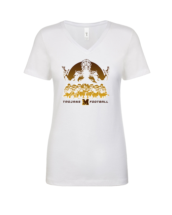 Mililani HS Football Unleashed - Womens Vneck