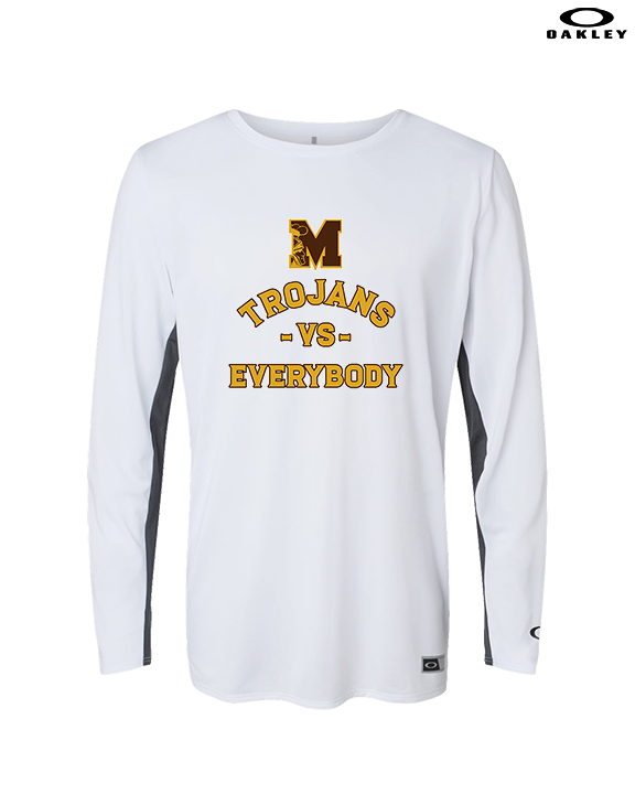 Mililani HS Football Vs Everybody - Mens Oakley Longsleeve