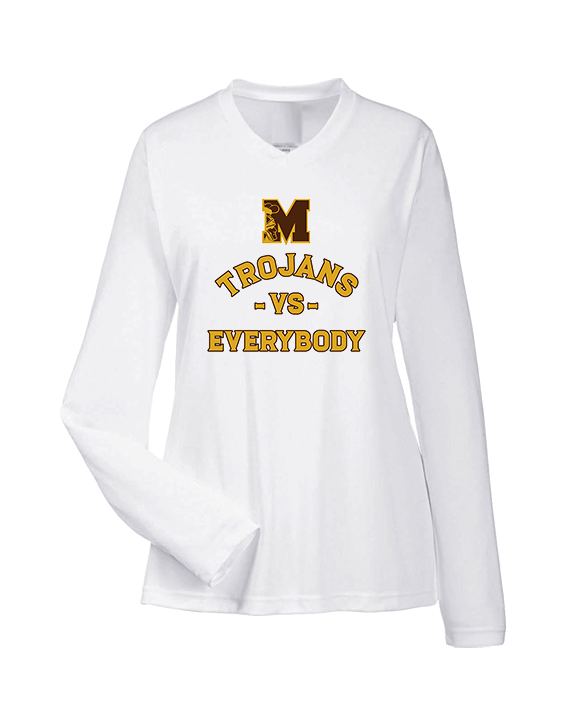 Mililani HS Football Vs Everybody - Womens Performance Longsleeve