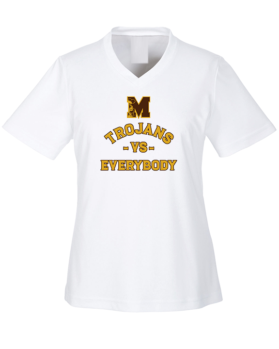 Mililani HS Football Vs Everybody - Womens Performance Shirt