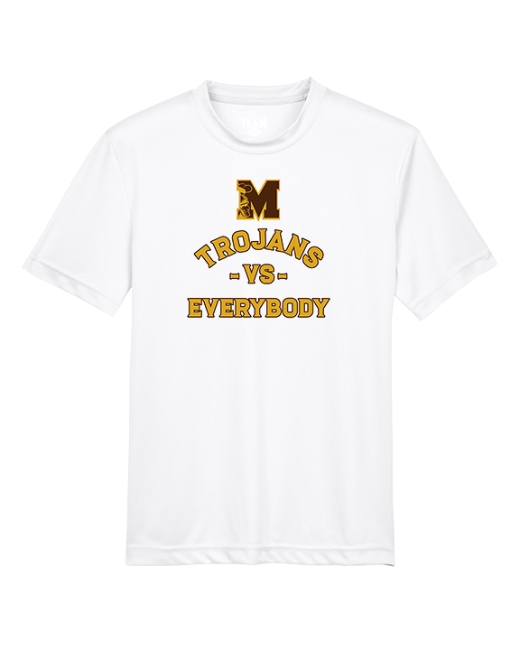 Mililani HS Football Vs Everybody - Youth Performance Shirt