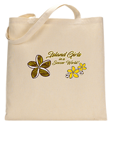 Mililani HS Girls Soccer Custom Island Girl - Tote