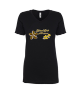 Mililani HS Girls Soccer Custom Island Girl - Womens V-Neck