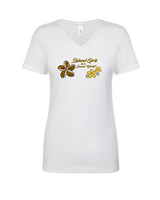 Mililani HS Girls Soccer Custom Island Girl - Womens V-Neck