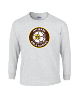 Mililani HS Girls Soccer Custom Soccer Ball 01 - Cotton Longsleeve