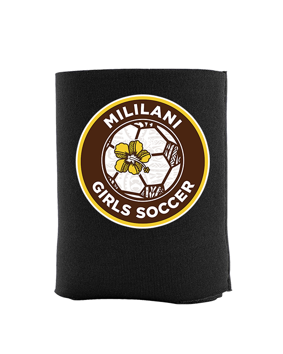 Mililani HS Girls Soccer Custom Soccer Ball 01 - Koozie