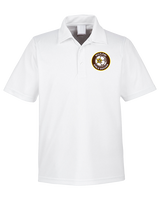 Mililani HS Girls Soccer Custom Soccer Ball 01 - Mens Polo