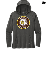 Mililani HS Girls Soccer Custom Soccer Ball 01 - New Era Tri-Blend Hoodie