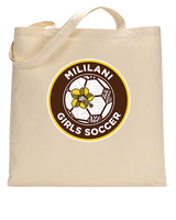 Mililani HS Girls Soccer Custom Soccer Ball 01 - Tote