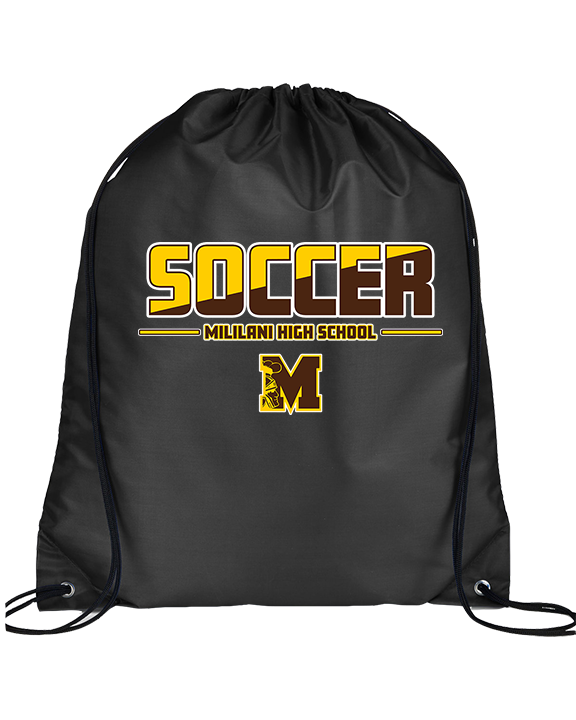 Mililani HS Girls Soccer Cut - Drawstring Bag