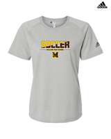 Mililani HS Girls Soccer Cut - Womens Adidas Performance Shirt