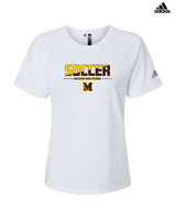 Mililani HS Girls Soccer Cut - Womens Adidas Performance Shirt