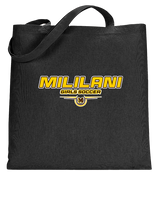 Mililani HS Girls Soccer Design - Tote