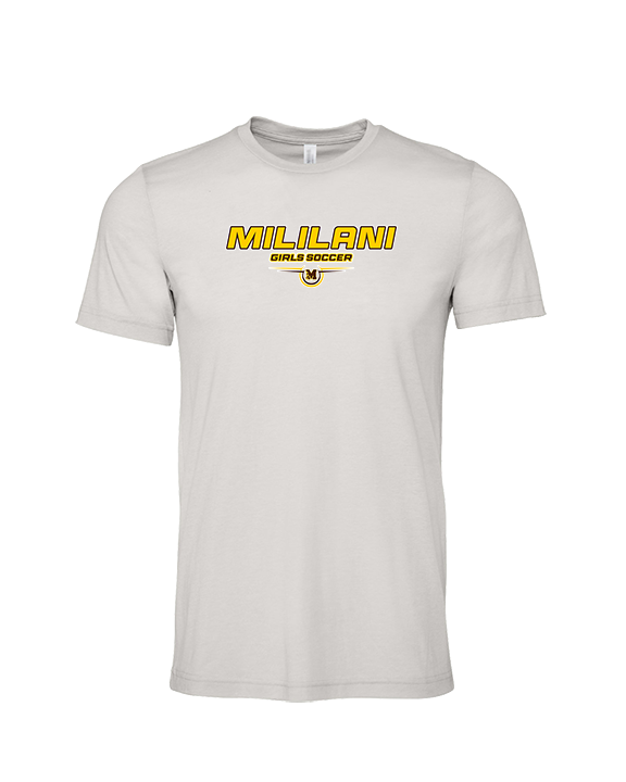 Mililani HS Girls Soccer Design - Tri-Blend Shirt