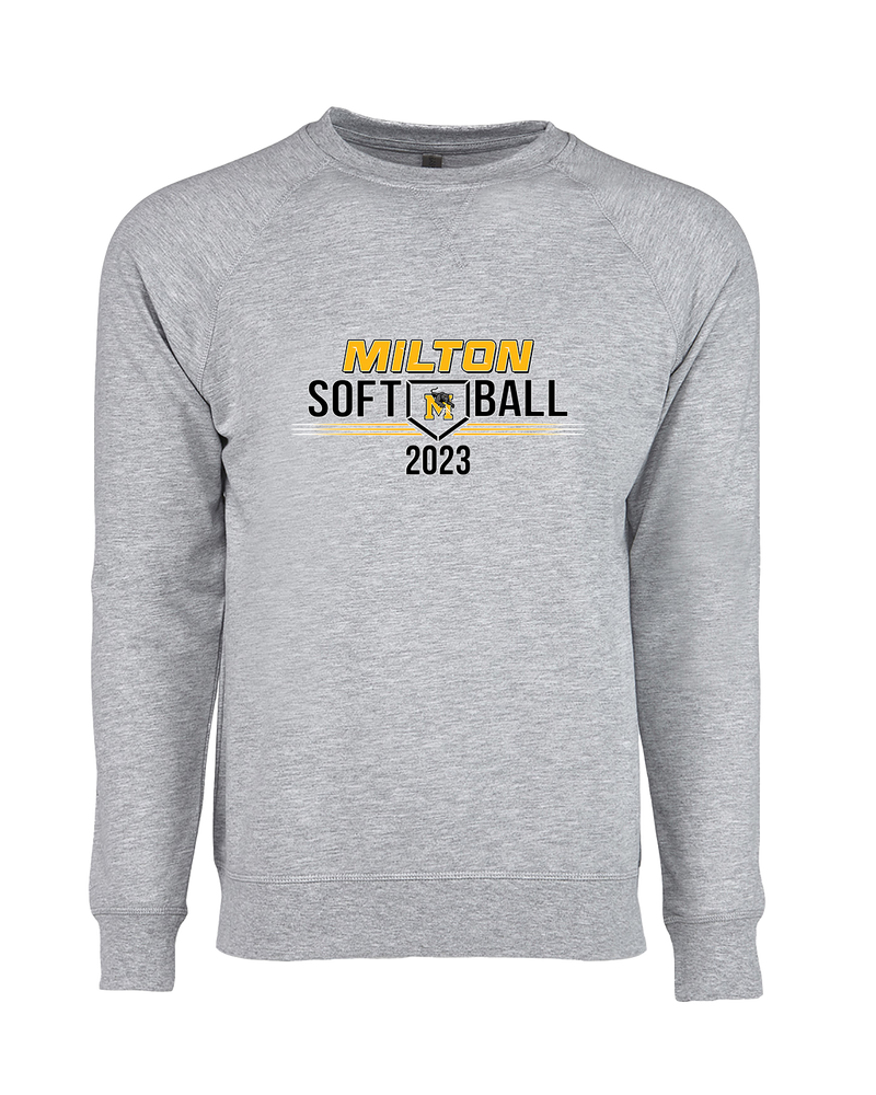 Milton HS Softball - Crewneck Sweatshirt