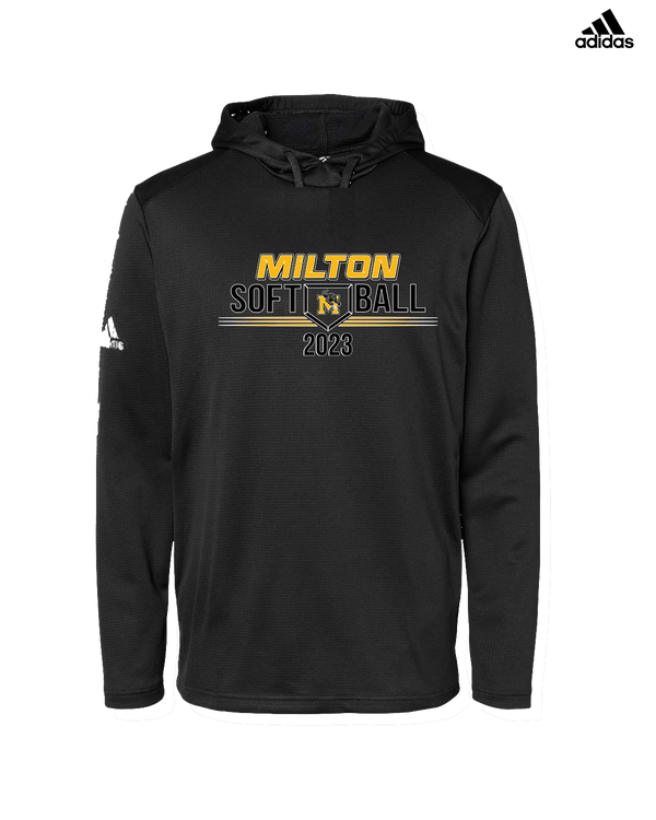 Milton HS Softball - Adidas Men's Hooded Sweatshirt