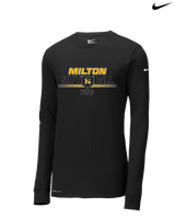Milton HS Softball - Nike Dri-Fit Poly Long Sleeve