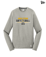 Milton HS Softball - New Era Long Sleeve Crew