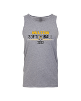 Milton HS Softball - Mens Tank Top