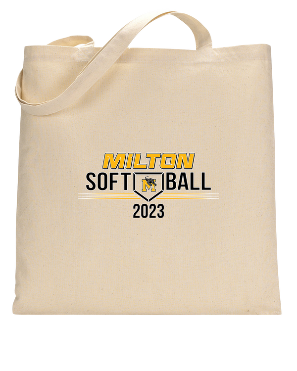 Milton HS Softball - Tote Bag
