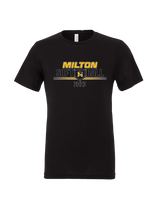 Milton HS Softball - Mens Tri Blend Shirt