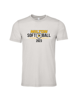Milton HS Softball - Mens Tri Blend Shirt