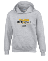 Milton HS Softball - Cotton Hoodie