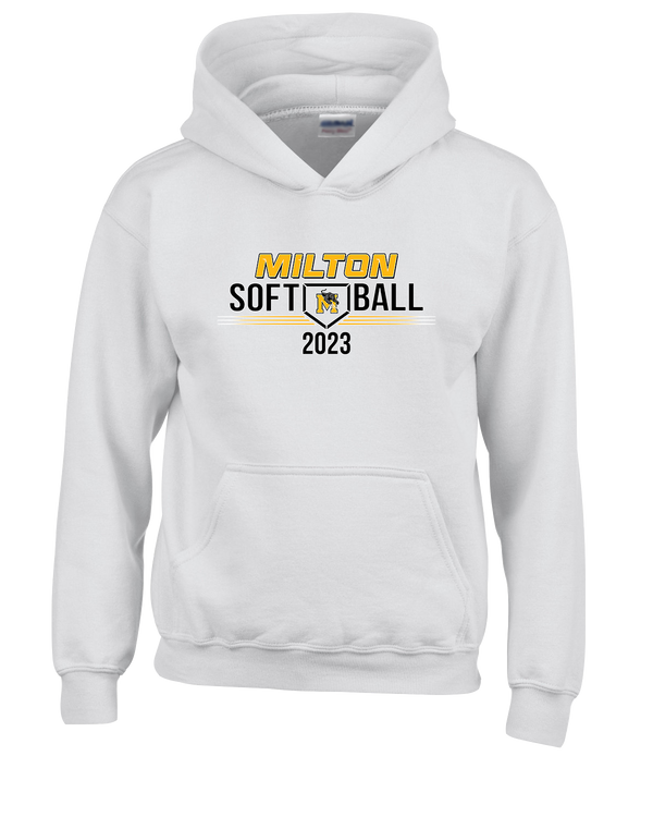 Milton HS Softball - Cotton Hoodie