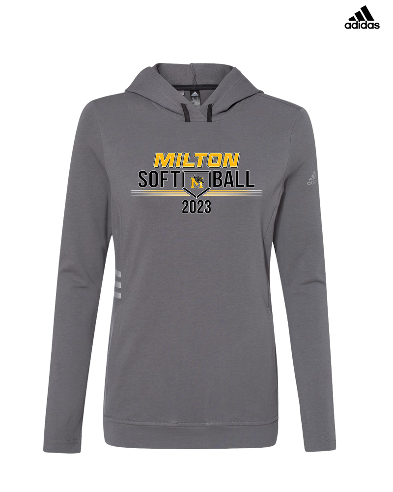 Milton HS Softball - Adidas Women's Lightweight Hooded Sweatshirt