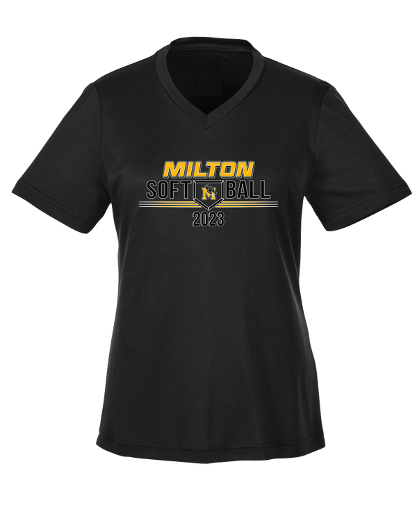 Milton HS Softball - Womens Performance Shirt
