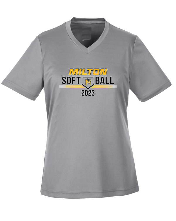 Milton HS Softball - Womens Performance Shirt