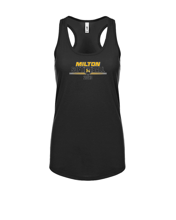 Milton HS Softball - Womens Tank Top