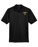 Milton HS Softball Block - Mens Blast Polo