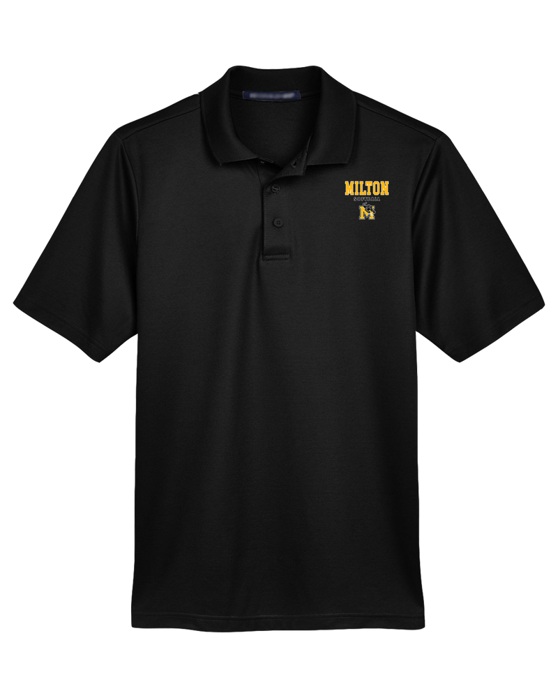 Milton HS Softball Block - Mens Blast Polo