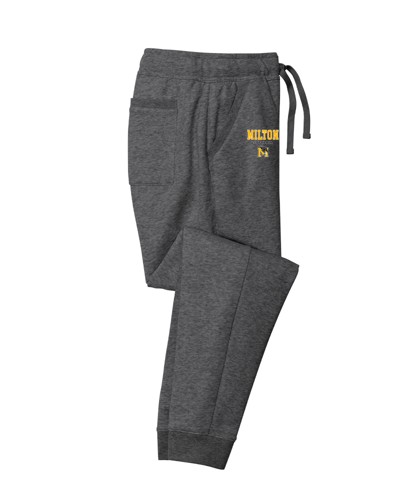 Milton HS Softball Block - Cotton Joggers