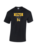 Milton HS Softball Block - Cotton T-Shirt