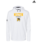 Milton HS Softball Block - Adidas Men's Hooded Sweatshirt