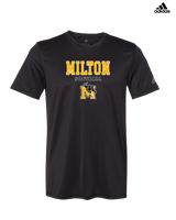 Milton HS Softball Block - Adidas Men's Performance Shirt