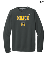 Milton HS Softball Block - Nike Cotton Poly Dri-Fit