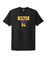 Milton HS Softball Block - Select Cotton T-Shirt