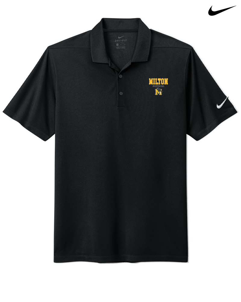 Milton HS Softball Block - Nike Dri-Fit Polo