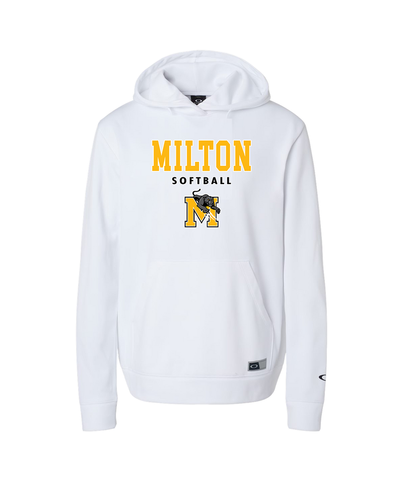 Milton HS Softball Block - Oakley Hydrolix Hooded Sweatshirt