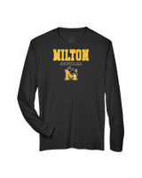 Milton HS Softball Block - Performance Long Sleeve