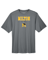 Milton HS Softball Block - Performance T-Shirt