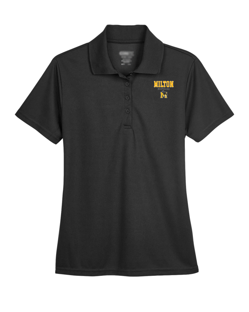Milton HS Softball Block - Womens Polo